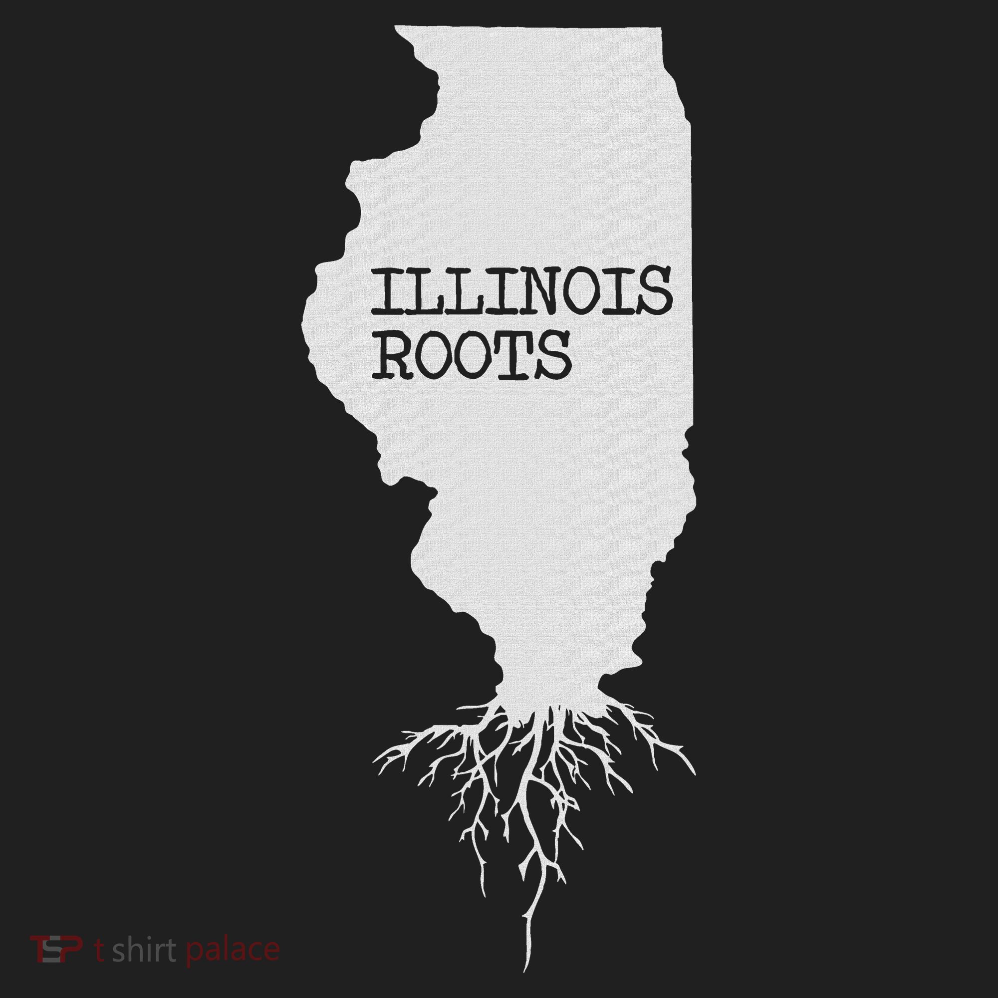 Illinois Roots  State Map Gift Illinois Beanie