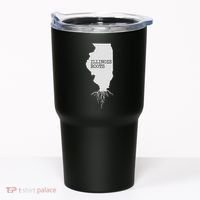 Illinois Roots  State Map Gift Illinois Tumbler thumb 0