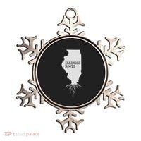 Illinois Roots  State Map Gift Illinois Ornament thumb 0