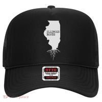 Illinois Roots  State Map Gift Illinois Hat thumb 0