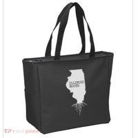 Illinois Roots  State Map Gift Illinois Tote Bag thumb 2