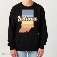Indiana Retro Sunset Logo Women's Sweatshirt thumb 0