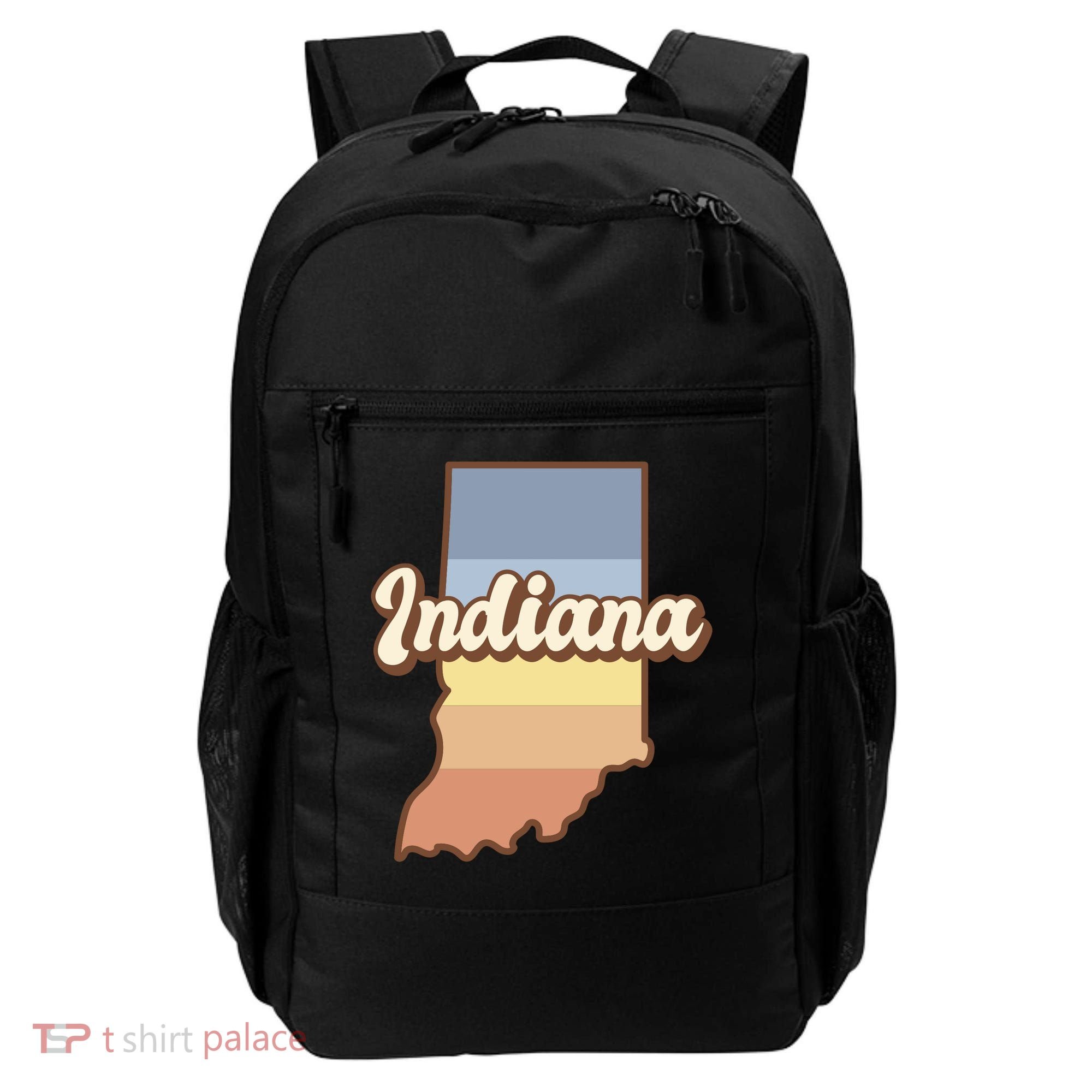 Indiana Retro Sunset Logo Backpack