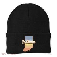 Indiana Retro Sunset Logo Beanie thumb 0