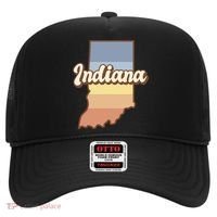 Indiana Retro Sunset Logo Hat thumb 0