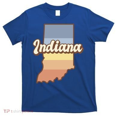 Indiana Retro Sunset Logo T-Shirt