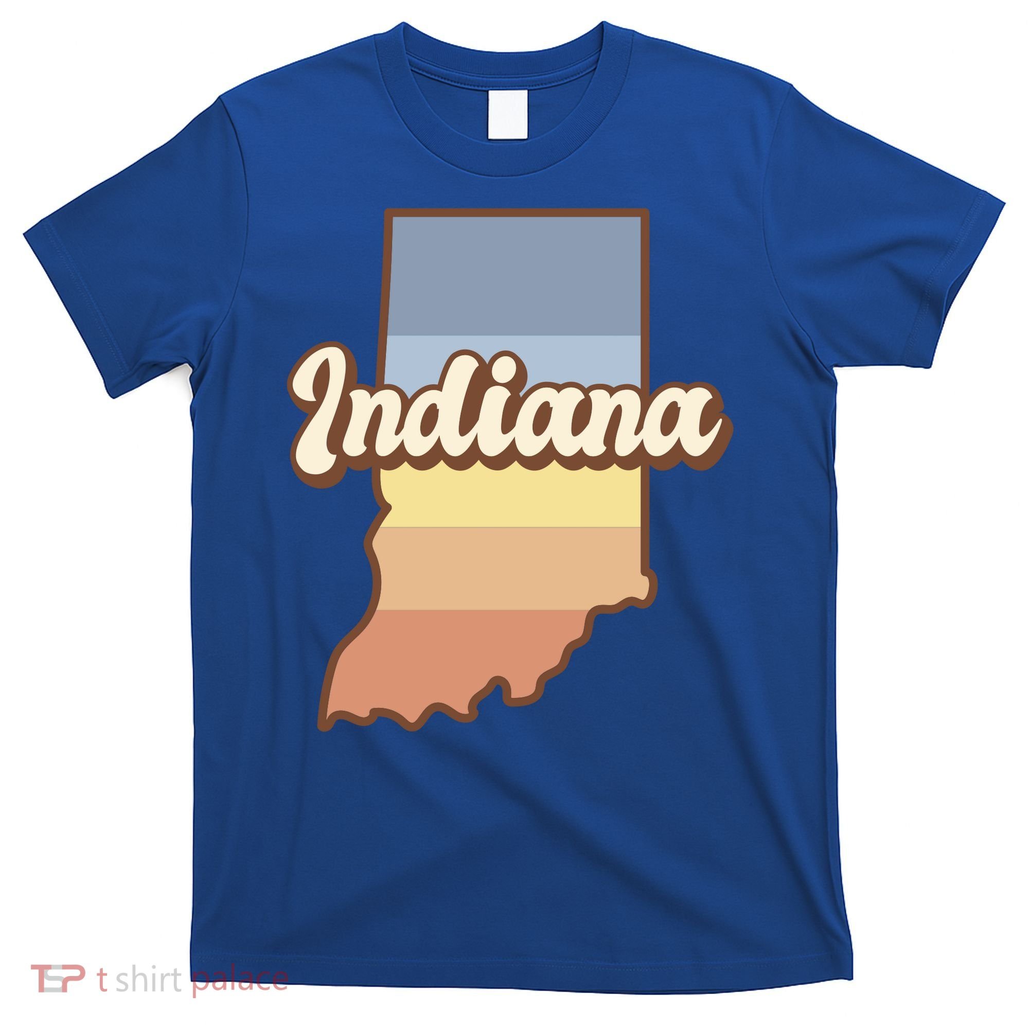 Indiana Retro Sunset Logo T-Shirt