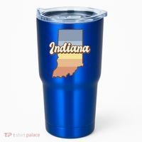Indiana Retro Sunset Logo Tumbler thumb 0
