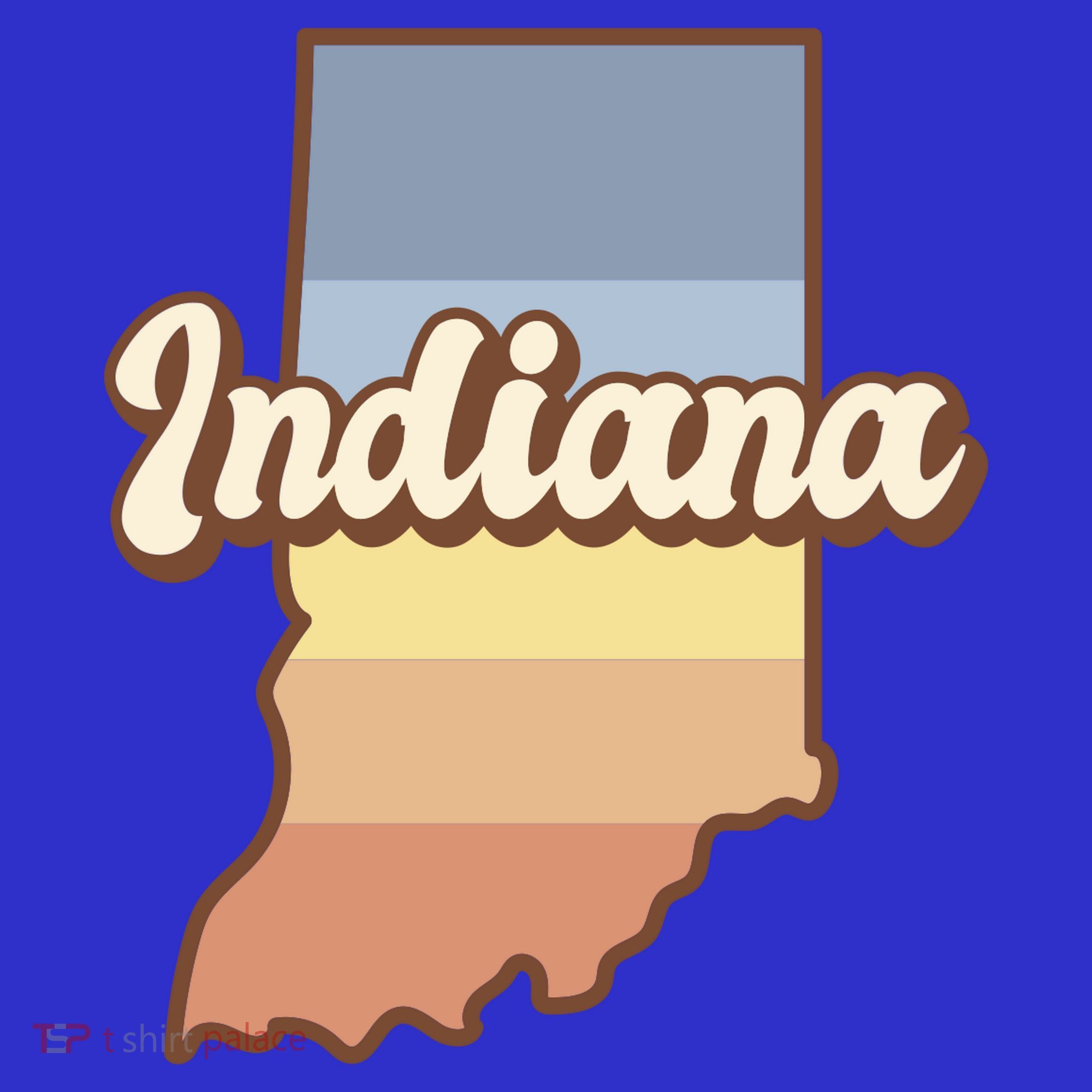 Indiana Retro Sunset Logo Women's Tank Top