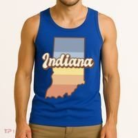 Indiana Retro Sunset Logo Tank Top thumb 3