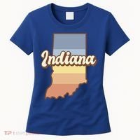 Indiana Retro Sunset Logo Women's T-Shirt thumb 0