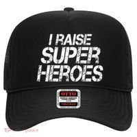 I Raise Super Heroes Proud Super Mom Super Dad Cute Gift Hat thumb 0