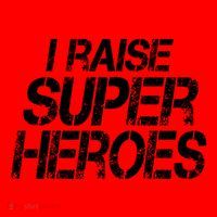 I Raise Super Heroes Proud Super Mom Super Dad Cute Gift Santa Hat thumb 1