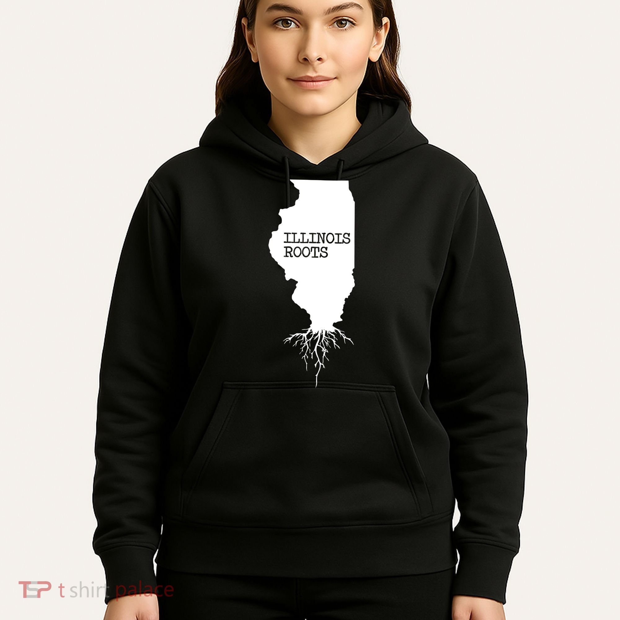 Illinois Roots Shirts State Map Gift Illinois Hoodie