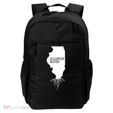 Illinois Roots Shirts State Map Gift Illinois Backpack