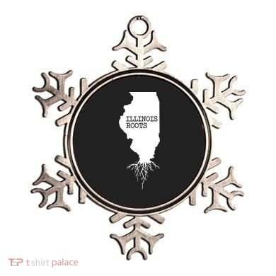 Illinois Roots Shirts State Map Gift Illinois Ornament