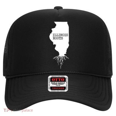 Illinois Roots Shirts State Map Gift Illinois Hat