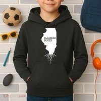 Illinois Roots Shirts State Map Gift Illinois Kids Hoodie thumb 2