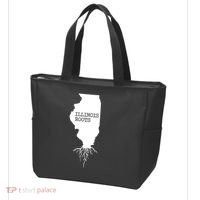 Illinois Roots Shirts State Map Gift Illinois Tote Bag thumb 3