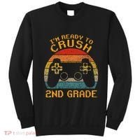 I'm Ready to Crush 2nd Grade Back to School Video Game Sweatshirt thumb 0