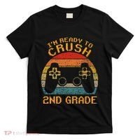 I'm Ready to Crush 2nd Grade Back to School Video Game T-Shirt thumb 0