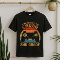 I'm Ready to Crush 2nd Grade Back to School Video Game T-Shirt thumb 2