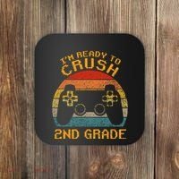I'm Ready to Crush 2nd Grade Back to School Video Game Coaster thumb 0