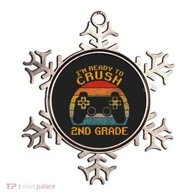 I'm Ready to Crush 2nd Grade Back to School Video Game Ornament