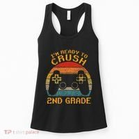 I'm Ready to Crush 2nd Grade Back to School Video Game Women's Tank Top thumb 0