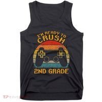 I'm Ready to Crush 2nd Grade Back to School Video Game Tank Top thumb 0