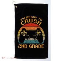 I'm Ready to Crush 2nd Grade Back to School Video Game Golf Towel thumb 0