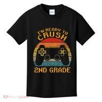 I'm Ready to Crush 2nd Grade Back to School Video Game Kids T-Shirt thumb 0