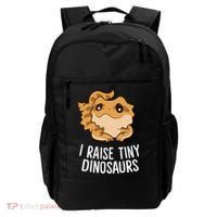 I Raise Tiny Dinosaurs Lizard Bearded Dragon Mom Gift Backpack thumb 0