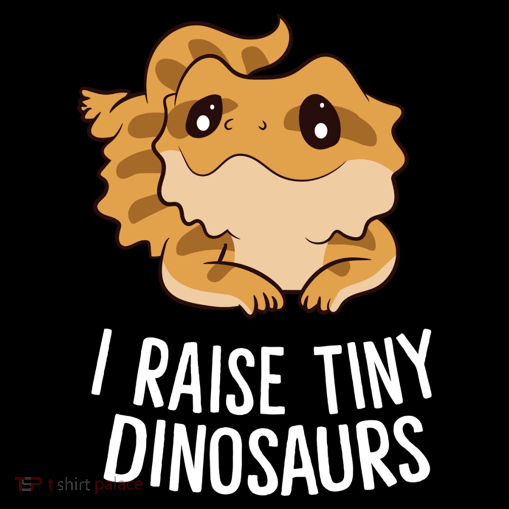 I Raise Tiny Dinosaurs Lizard Bearded Dragon Mom Gift Women's Hoodie