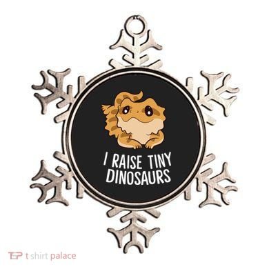 I Raise Tiny Dinosaurs Lizard Bearded Dragon Mom Gift Ornament