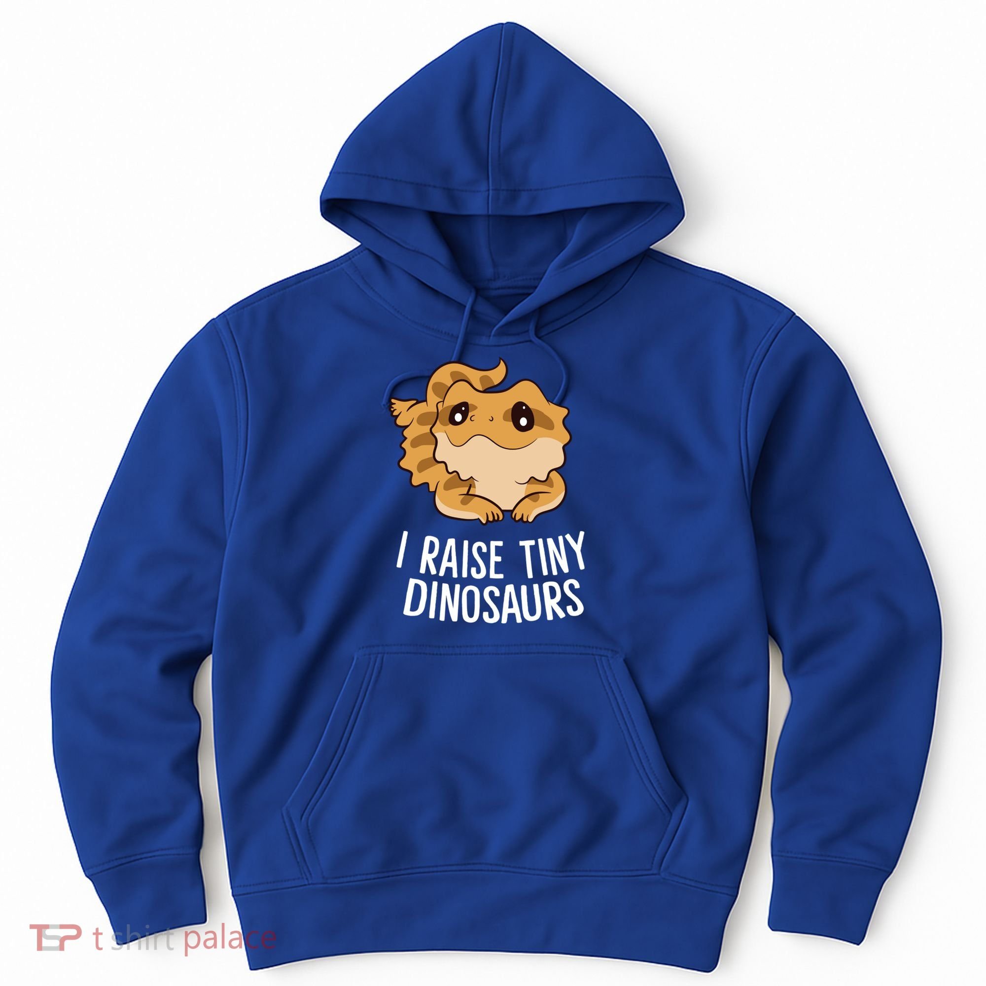 I Raise Tiny Dinosaurs Lizard Bearded Dragon Mom Gift Hoodie