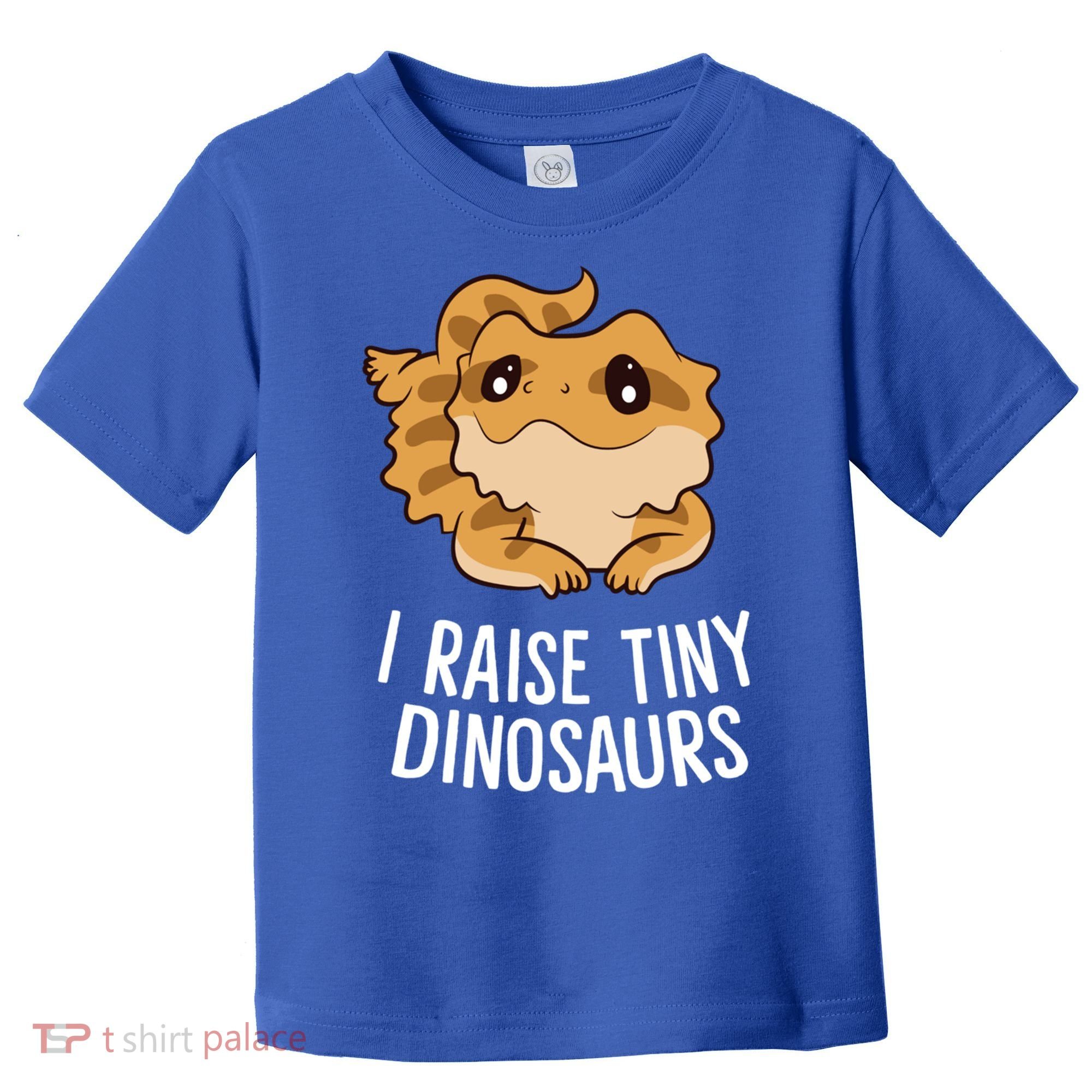 I Raise Tiny Dinosaurs Lizard Bearded Dragon Mom Gift Toddler T-Shirt