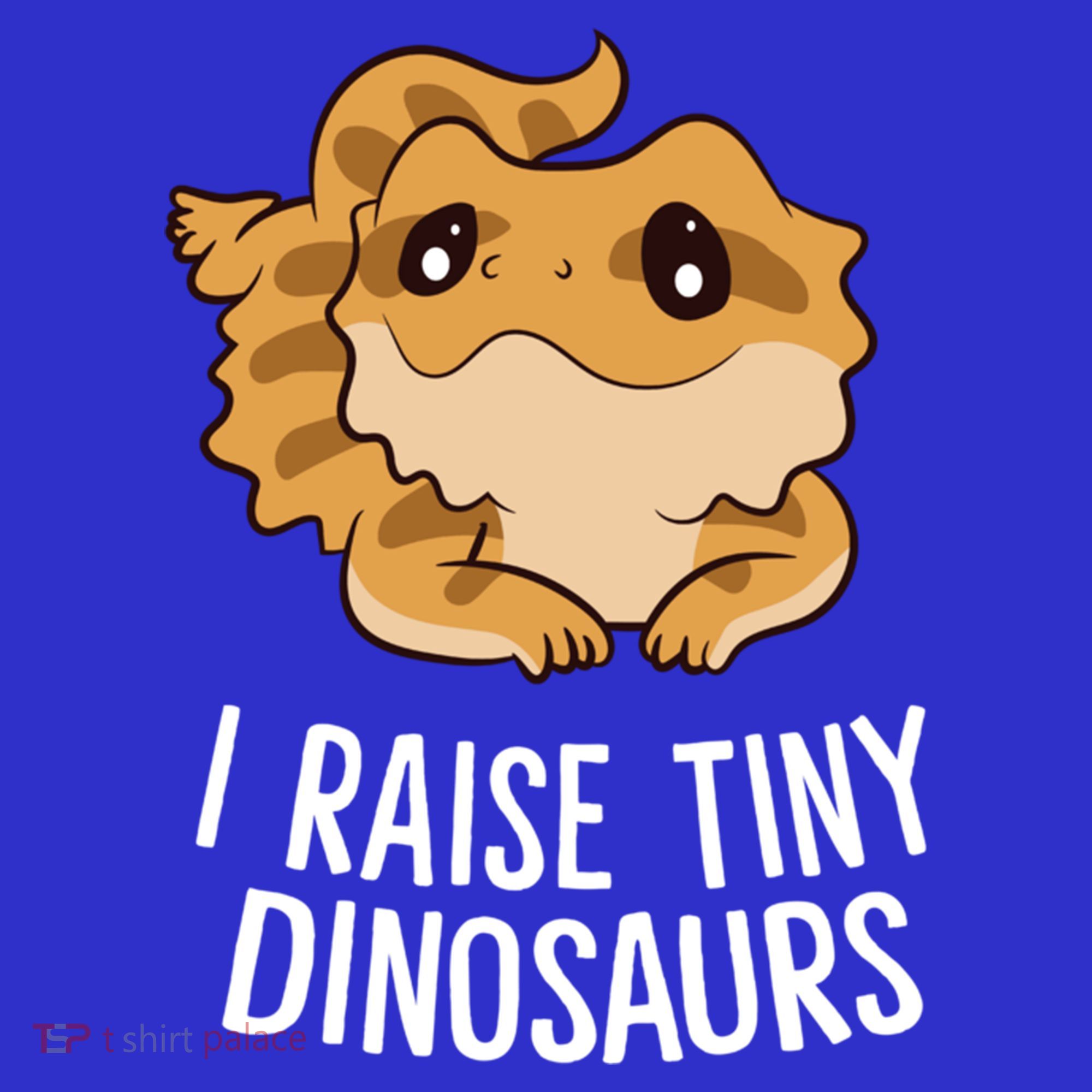 I Raise Tiny Dinosaurs Lizard Bearded Dragon Mom Gift Women's T-Shirt