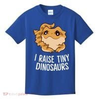 I Raise Tiny Dinosaurs Lizard Bearded Dragon Mom Gift Kids T-Shirt thumb 0