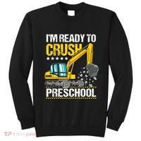 Im Ready To Crush Preschool Construction Vehicle Boy Sweatshirt thumb 0