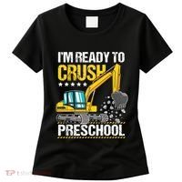 Im Ready To Crush Preschool Construction Vehicle Boy Women's T-Shirt thumb 0