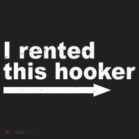 I Rented This Hooker Funny Women's Sweatshirt thumb 2