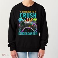 I'm Ready to Crush Kindergarten Back to School Video Game Women's Sweatshirt thumb 0