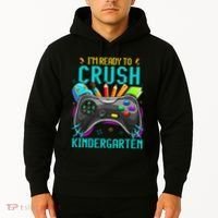 I'm Ready to Crush Kindergarten Back to School Video Game Hoodie thumb 2