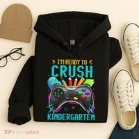I'm Ready to Crush Kindergarten Back to School Video Game Hoodie thumb 4