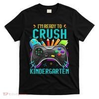 I'm Ready to Crush Kindergarten Back to School Video Game T-Shirt thumb 0
