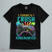 I'm Ready to Crush Kindergarten Back to School Video Game T-Shirt thumb 5