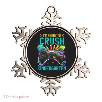 I'm Ready to Crush Kindergarten Back to School Video Game Ornament
