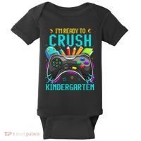 I'm Ready to Crush Kindergarten Back to School Video Game Baby Bodysuit thumb 0