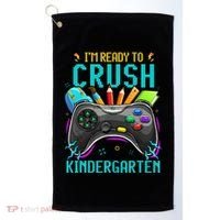 I'm Ready to Crush Kindergarten Back to School Video Game Golf Towel thumb 0